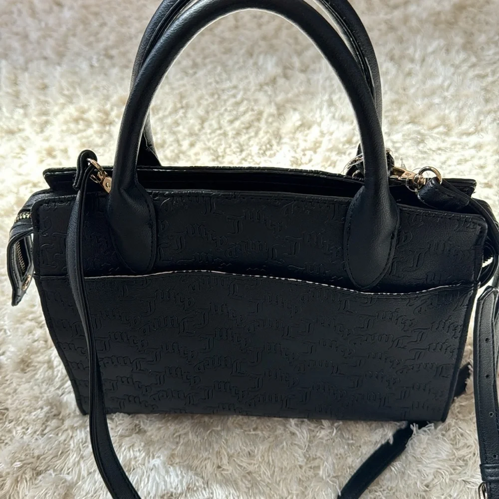 ✨BAG AND WALLET✨Juicy Couture Black Handbag and matching small wallet both NEW